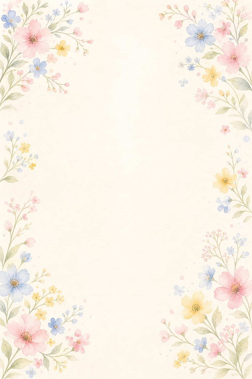 Baby shower cards template preview