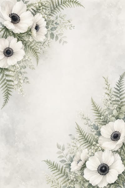 White Anemones