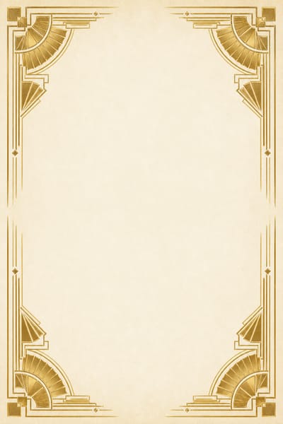 Art Deco Gold